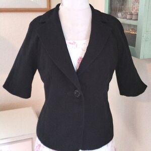 Coldwater Creek Classic Black Jacket